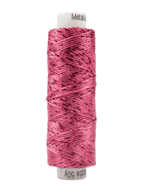 Sue Spargo Dazzleâ„¢ 8wt Rayon with Metallic Thread SSDZ1106 – Raspberry Wine Sue Spargo Dazzleâ„¢ 8wt Rayon with Metallic Thread SSDZ1106 – Raspberry Wine
