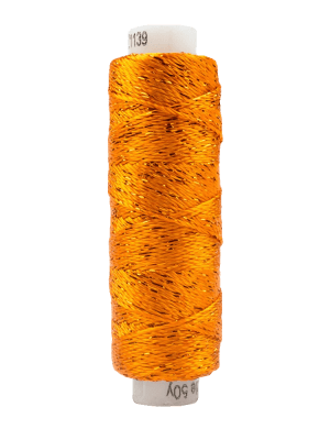 Sue Spargo Dazzleâ„¢ 8wt Rayon with Metallic Thread SSDZS1139 – Golden Poppy Sue Spargo Dazzleâ„¢ 8wt Rayon with Metallic Thread SSDZS1139 – Golden Poppy