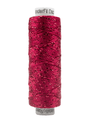 Sue Spargo Dazzleâ„¢ 8wt Rayon with Metallic Thread SSDZS1168 – Bright Rose Sue Spargo Dazzleâ„¢ 8wt Rayon with Metallic Thread SSDZS1168 – Bright Rose