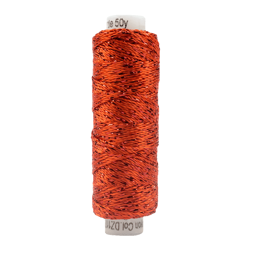 Sue Spargo Dazzle™ 8wt Rayon with Metallic Thread SSDZS1179 – Grenadine Sue Spargo Dazzle™ 8wt Rayon with Metallic Thread SSDZS1179 – Grenadine