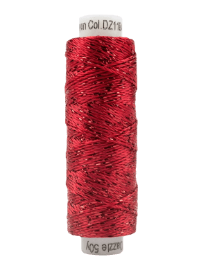 Sue Spargo Dazzleâ„¢ 8wt Rayon with Metallic Thread SSDZS1184 – Mars Red Sue Spargo Dazzleâ„¢ 8wt Rayon with Metallic Thread SSDZS1184 – Mars Red