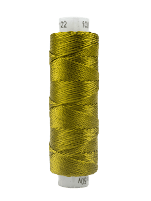 Sue Spargo Razzleâ„¢ 8wt Rayon Thread SSRZS4122 – Ecru Olive Sue Spargo Razzleâ„¢ 8wt Rayon Thread SSRZS4122 – Ecru Olive