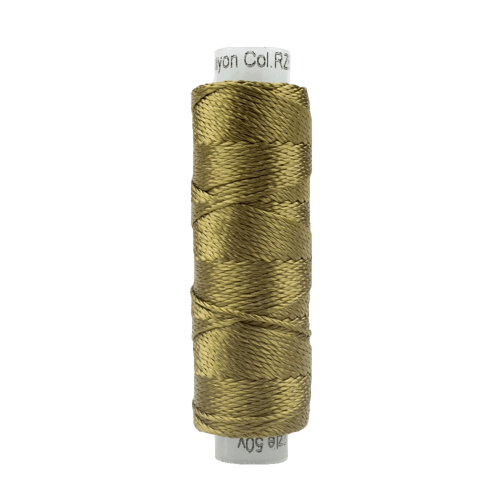 Sue Spargo Razzle™ 8wt Rayon Thread SSRZS6135 – Capers Sue Spargo Razzle™ 8wt Rayon Thread SSRZS6135 – Capers