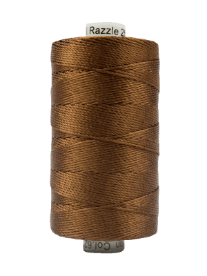 Razzleâ„¢ – 8wt Rayon Thread RZ6230 – Nutmeg Razzleâ„¢ – 8wt Rayon Thread RZ6230 – Nutmeg