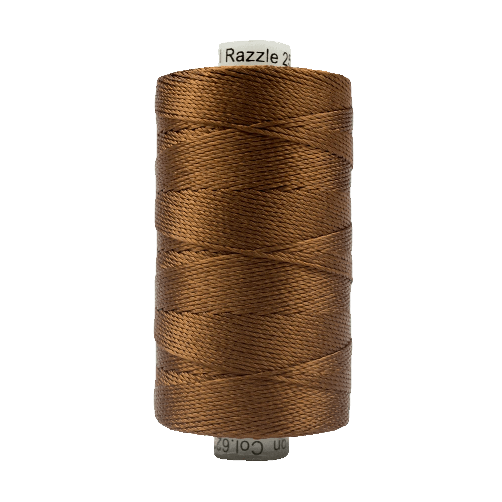 Razzle™ – 8wt Rayon Thread RZ6230 – Nutmeg Razzle™ – 8wt Rayon Thread RZ6230 – Nutmeg