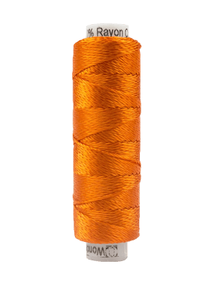 Sue Spargo Razzleâ„¢ 8wt Rayon Thread SSRZ1140 – Vermillion Orange Sue Spargo Razzleâ„¢ 8wt Rayon Thread SSRZ1140 – Vermillion Orange