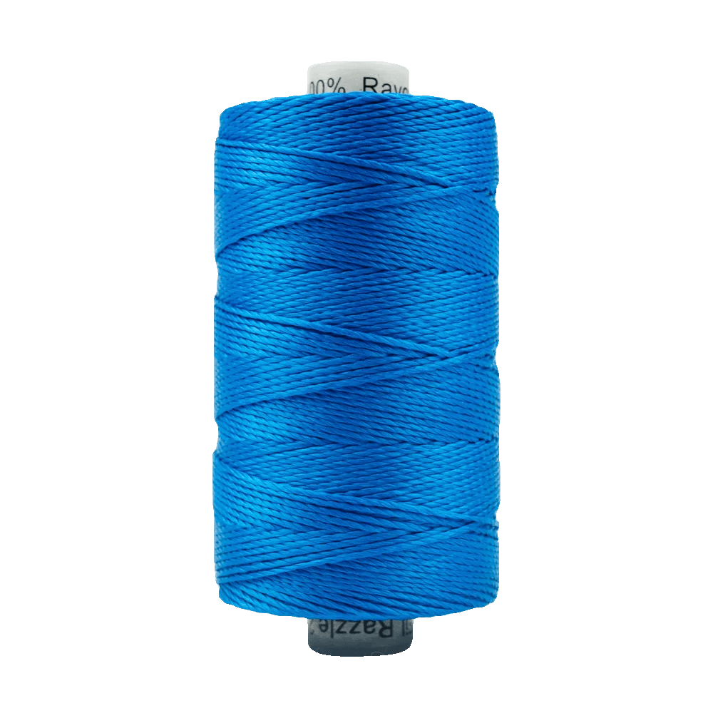 Razzle™ – 8wt Rayon Thread RZ148 – Mediterranean Blue Razzle™ – 8wt Rayon Thread RZ148 – Mediterranean Blue