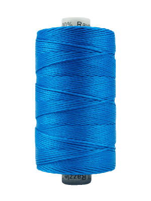 Razzleâ„¢ – 8wt Rayon Thread RZ148 – Mediterranean Blue Razzleâ„¢ – 8wt Rayon Thread RZ148 – Mediterranean Blue