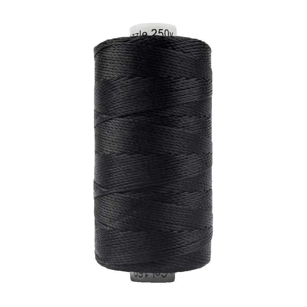 Razzle™ – 8wt Rayon Thread RZ160 – Black Razzle™ – 8wt Rayon Thread RZ160 – Black