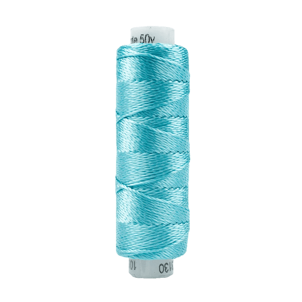 Sue Spargo Razzle™ 8wt Rayon Thread SSRZS3130 – Aqua Sea Sue Spargo Razzle™ 8wt Rayon Thread SSRZS3130 – Aqua Sea