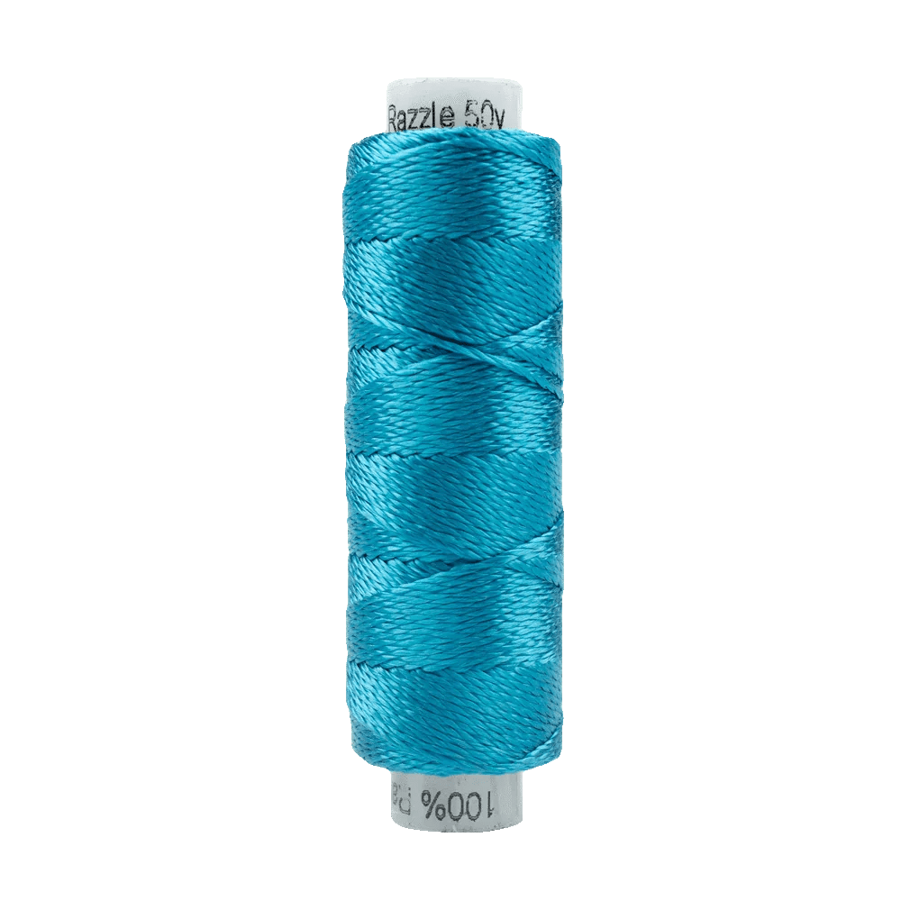 Sue Spargo Razzle™ 8wt Rayon Thread SSRZS3142 – Capri Breeze Sue Spargo Razzle™ 8wt Rayon Thread SSRZS3142 – Capri Breeze