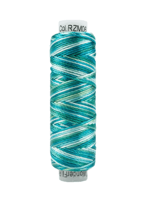 Sue Spargo Razzleâ„¢ 8wt Rayon Thread SSRZMS06 – Tropical Teal Sue Spargo Razzleâ„¢ 8wt Rayon Thread SSRZMS06 – Tropical Teal