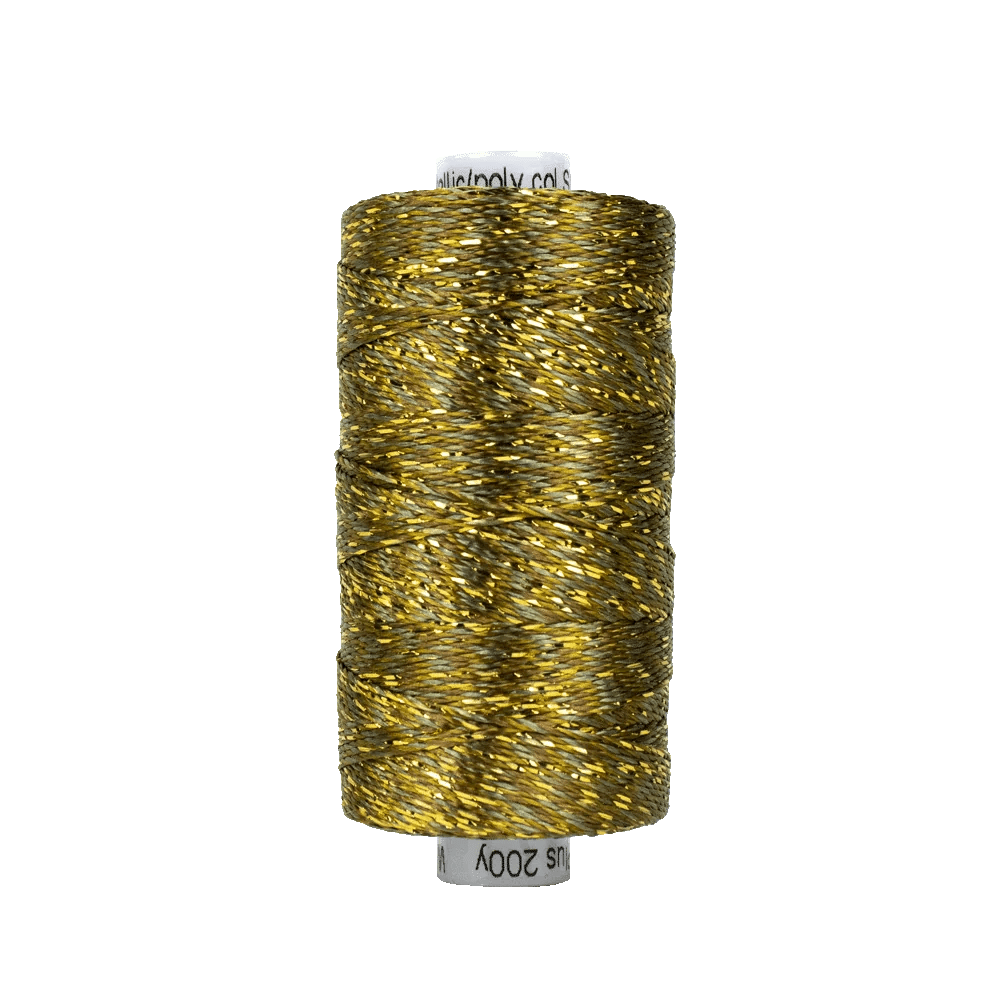 Starry Night Dazzle™ 8wt Rayon with Metallic Thread DZM22 – Bronze (200yd) Starry Night Dazzle™ 8wt Rayon with Metallic Thread DZM22 – Bronze (200yd)