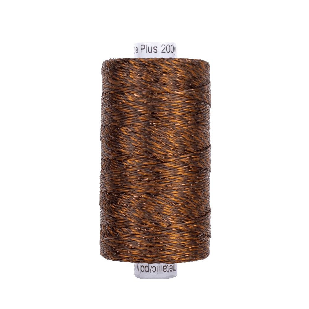 Starry Night Dazzle™ 8wt Rayon with Metallic Thread DZM26 – Fudge (200yd) Starry Night Dazzle™ 8wt Rayon with Metallic Thread DZM26 – Fudge (200yd)