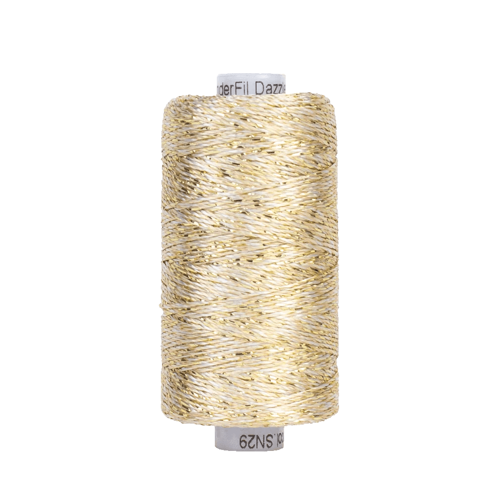 Starry Night Dazzle™ 8wt Rayon with Metallic Thread DZM29 – Antique (200yd) Starry Night Dazzle™ 8wt Rayon with Metallic Thread DZM29 – Antique (200yd)