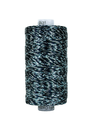 Starry Night Dazzleâ„¢ 8wt Rayon with Metallic Thread DZM31 – Forest (200yd) Starry Night Dazzleâ„¢ 8wt Rayon with Metallic Thread DZM31 – Forest (200yd)