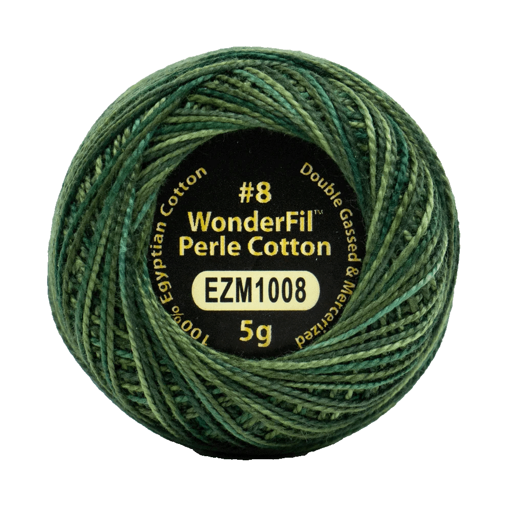 Eleganzaâ„¢ 8wt Egyptian Perle Cotton Thread EL5GM1008 – Dark Pine Eleganzaâ„¢ 8wt Egyptian Perle Cotton Thread EL5GM1008 – Dark Pine