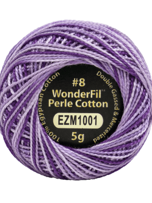 Eleganzaâ„¢ 8wt Egyptian Perle Cotton Thread EL5GM1001 – Wisteria Eleganzaâ„¢ 8wt Egyptian Perle Cotton Thread EL5GM1001 – Wisteria