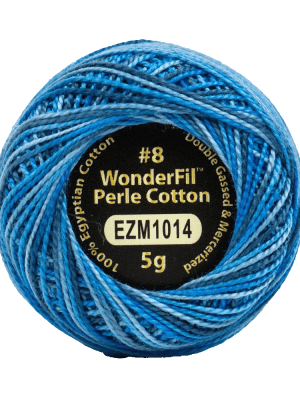 Eleganzaâ„¢ 8wt Egyptian Perle Cotton Thread EL5GM1014 – Azure Eyes Eleganzaâ„¢ 8wt Egyptian Perle Cotton Thread EL5GM1014 – Azure Eyes