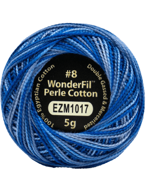 Eleganzaâ„¢ 8wt Egyptian Perle Cotton Thread EL5GM1017 – Sea Depths Eleganzaâ„¢ 8wt Egyptian Perle Cotton Thread EL5GM1017 – Sea Depths
