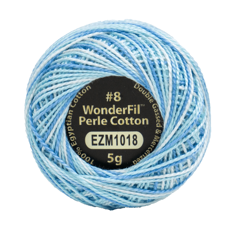 Eleganzaâ„¢ 8wt Egyptian Perle Cotton Thread EL5GM1018 – Glacier Eleganzaâ„¢ 8wt Egyptian Perle Cotton Thread EL5GM1018 – Glacier