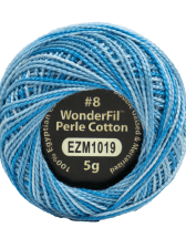 Eleganza™ 8wt Egyptian Perle Cotton Thread EL5GM1019 – Water Slide Eleganza™ 8wt Egyptian Perle Cotton Thread EL5GM1019 – Water Slide