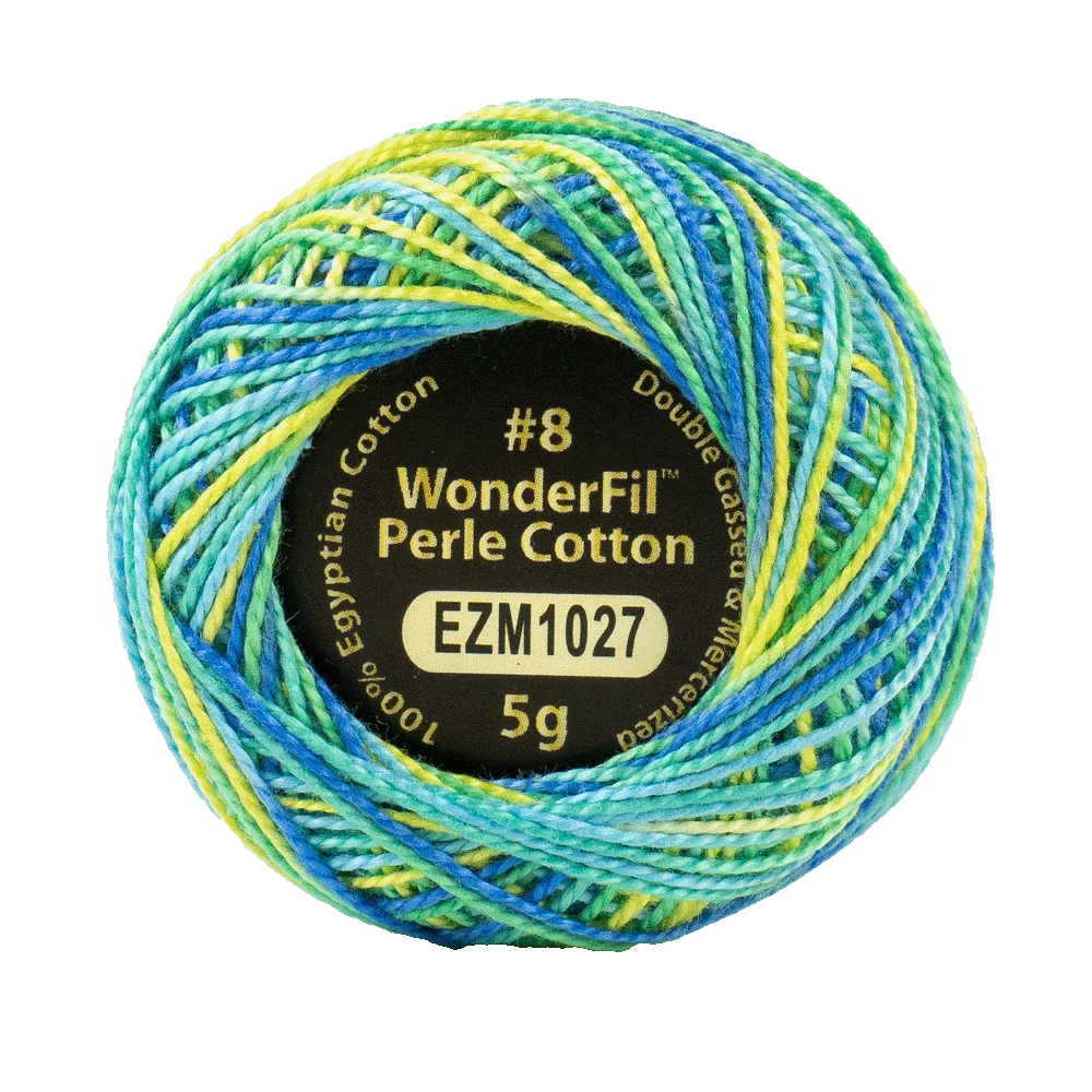 Eleganza™ 8wt Egyptian Perle Cotton Thread EL5GM1027 – Seaside Cabana Eleganza™ 8wt Egyptian Perle Cotton Thread EL5GM1027 – Seaside Cabana