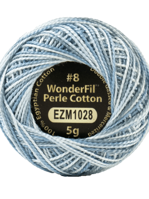 Eleganzaâ„¢ 8wt Egyptian Perle Cotton Thread EL5GM1028 – Arctic Wind Eleganzaâ„¢ 8wt Egyptian Perle Cotton Thread EL5GM1028 – Arctic Wind