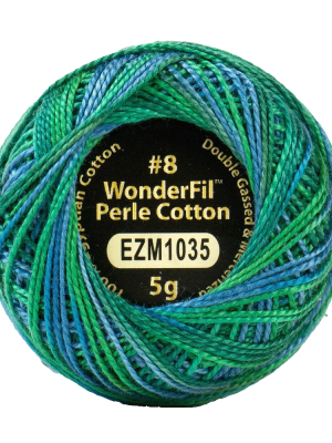 Eleganzaâ„¢ 8wt Egyptian Perle Cotton Thread EL5GM1035 – Lily Pond Eleganzaâ„¢ 8wt Egyptian Perle Cotton Thread EL5GM1035 – Lily Pond