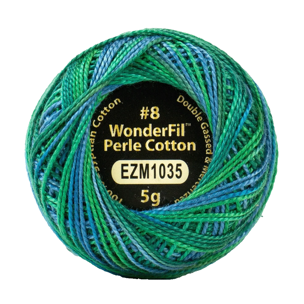 Eleganza™ 8wt Egyptian Perle Cotton Thread EL5GM1035 – Lily Pond Eleganza™ 8wt Egyptian Perle Cotton Thread EL5GM1035 – Lily Pond