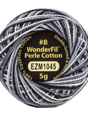 Eleganzaâ„¢ 8wt Egyptian Perle Cotton Thread EL5GM1045 – Newsprint Eleganzaâ„¢ 8wt Egyptian Perle Cotton Thread EL5GM1045 – Newsprint