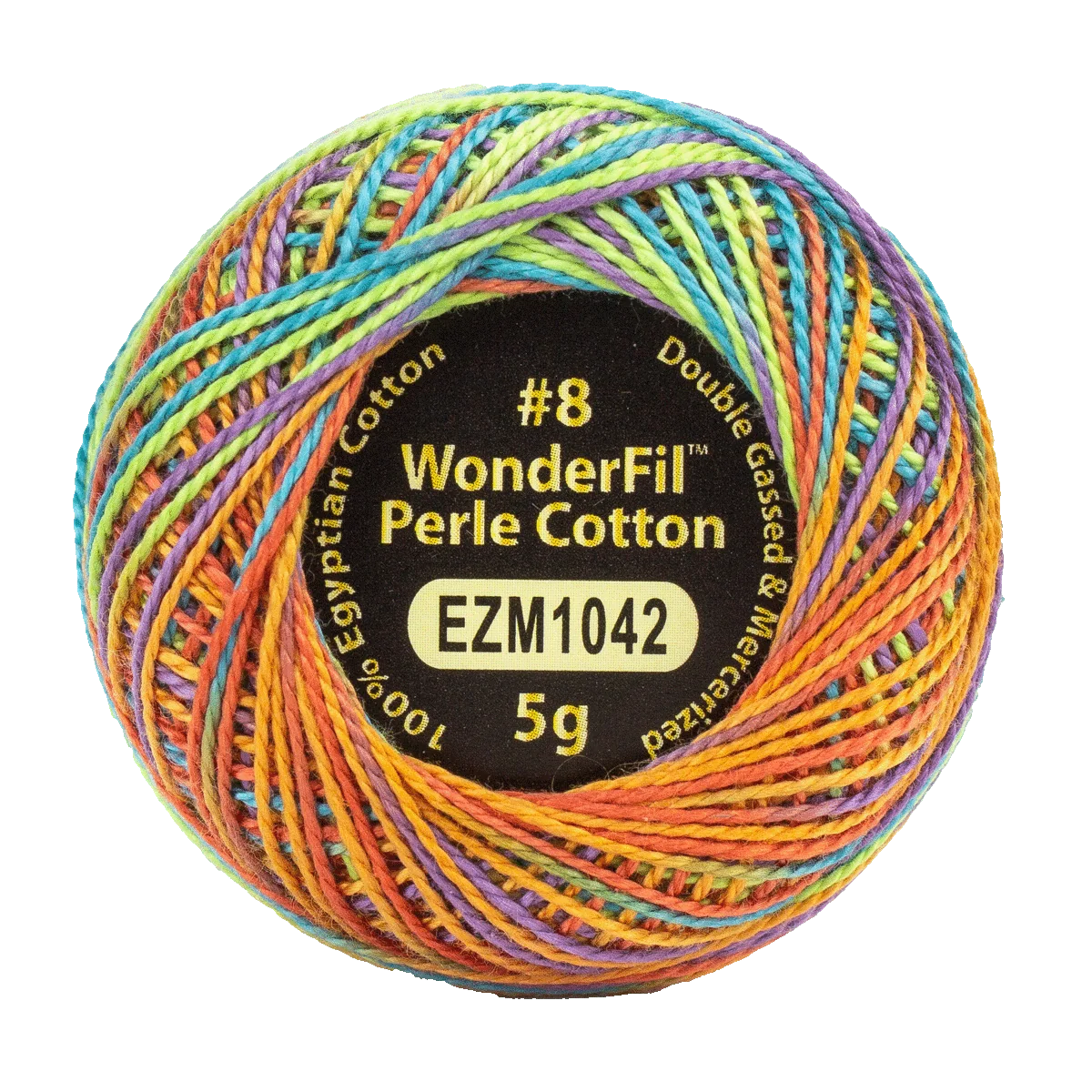 Eleganza™ 8wt Egyptian Perle Cotton Thread EL5GM1042 – Fruity Cereal Eleganza™ 8wt Egyptian Perle Cotton Thread EL5GM1042 – Fruity Cereal