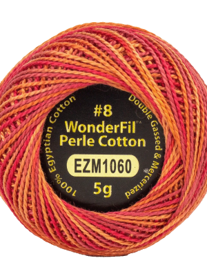 Eleganzaâ„¢ 8wt Egyptian Perle Cotton Thread EL5GM1060 – Volcano Eleganzaâ„¢ 8wt Egyptian Perle Cotton Thread EL5GM1060 – Volcano