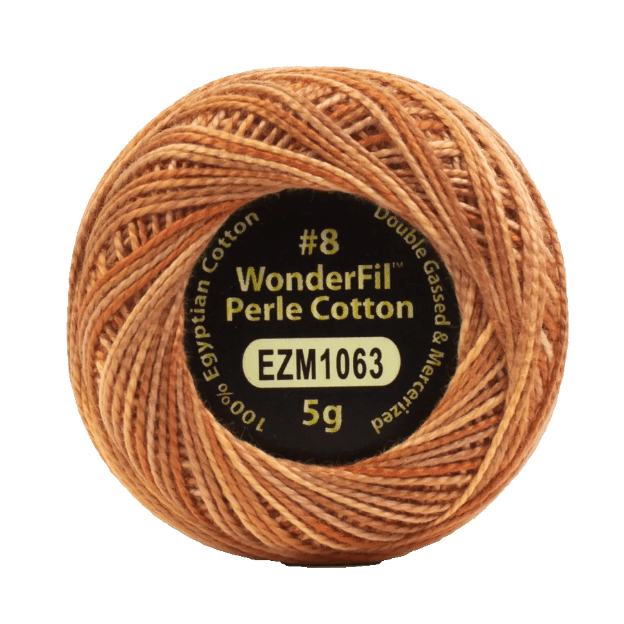 Eleganza™ 8wt Egyptian Perle Cotton Thread EL5GM1063 – Turmeric Tune-Up Eleganza™ 8wt Egyptian Perle Cotton Thread EL5GM1063 – Turmeric Tune-Up