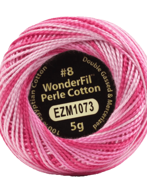 Eleganza™ 8wt Egyptian Perle Cotton Thread EL5GM1073 – Stiletto Pink Eleganza™ 8wt Egyptian Perle Cotton Thread EL5GM1073 – Stiletto Pink