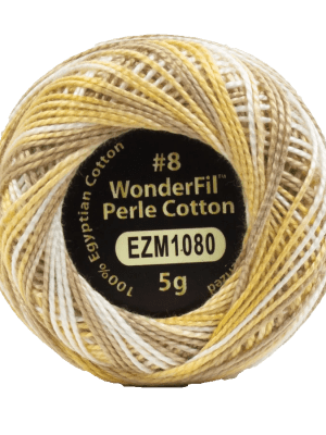 Eleganza™ 8wt Egyptian Perle Cotton Thread EL5GM1080 – Crème Brûlée Eleganza™ 8wt Egyptian Perle Cotton Thread EL5GM1080 – Crème Brûlée