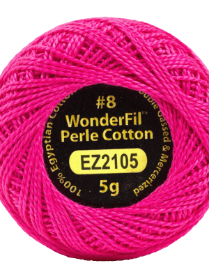 Alison Glass Eleganza 8wt Perle Cotton Thread EL5G-2105 – Strawberry Alison Glass Eleganza 8wt Perle Cotton Thread EL5G-2105 – Strawberry