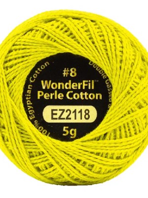 Alison Glass Eleganza 8wt Perle Cotton Thread EL5G-2118 – Sulfur Alison Glass Eleganza 8wt Perle Cotton Thread EL5G-2118 – Sulfur