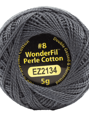 Alison Glass Eleganza 8wt Perle Cotton Thread EL5G-2134 – Charcoal Alison Glass Eleganza 8wt Perle Cotton Thread EL5G-2134 – Charcoal