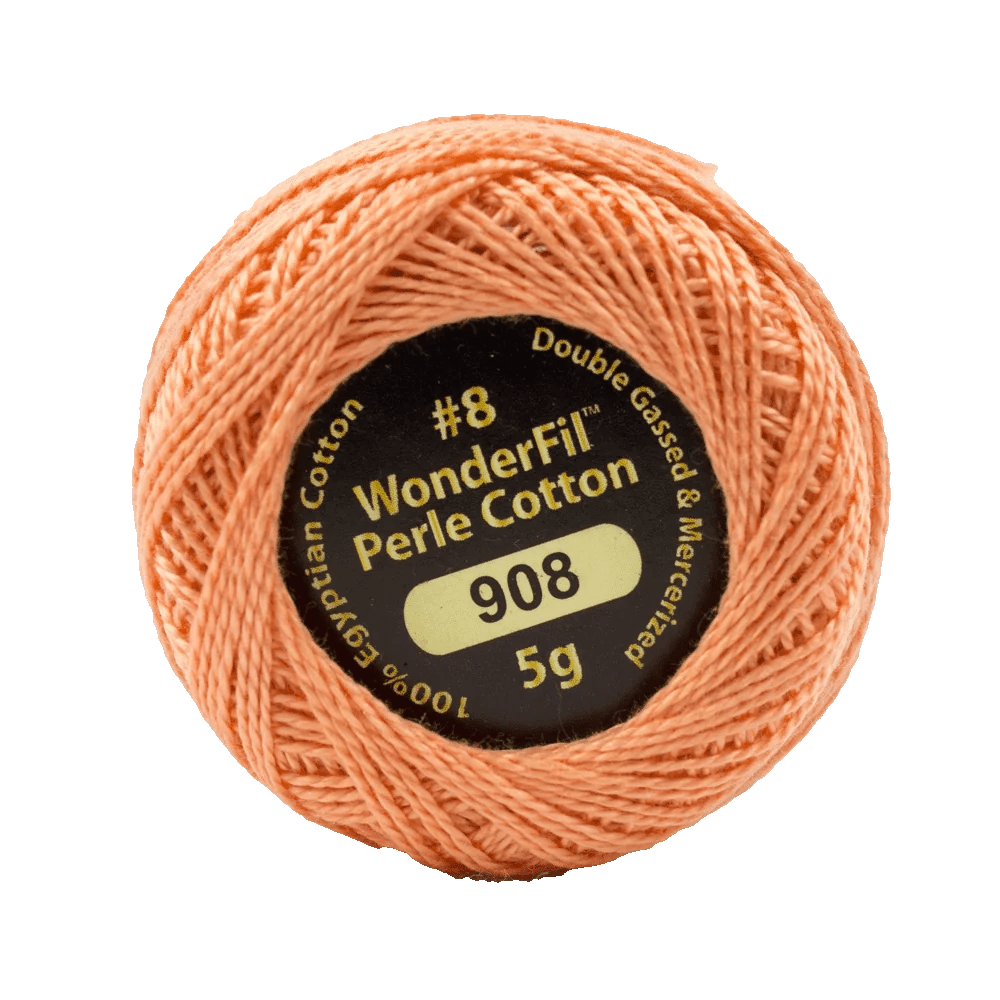 Eleganza™ 8wt Egyptian Perle Cotton Thread EL5G908 – Grapefruit Eleganza™ 8wt Egyptian Perle Cotton Thread EL5G908 – Grapefruit