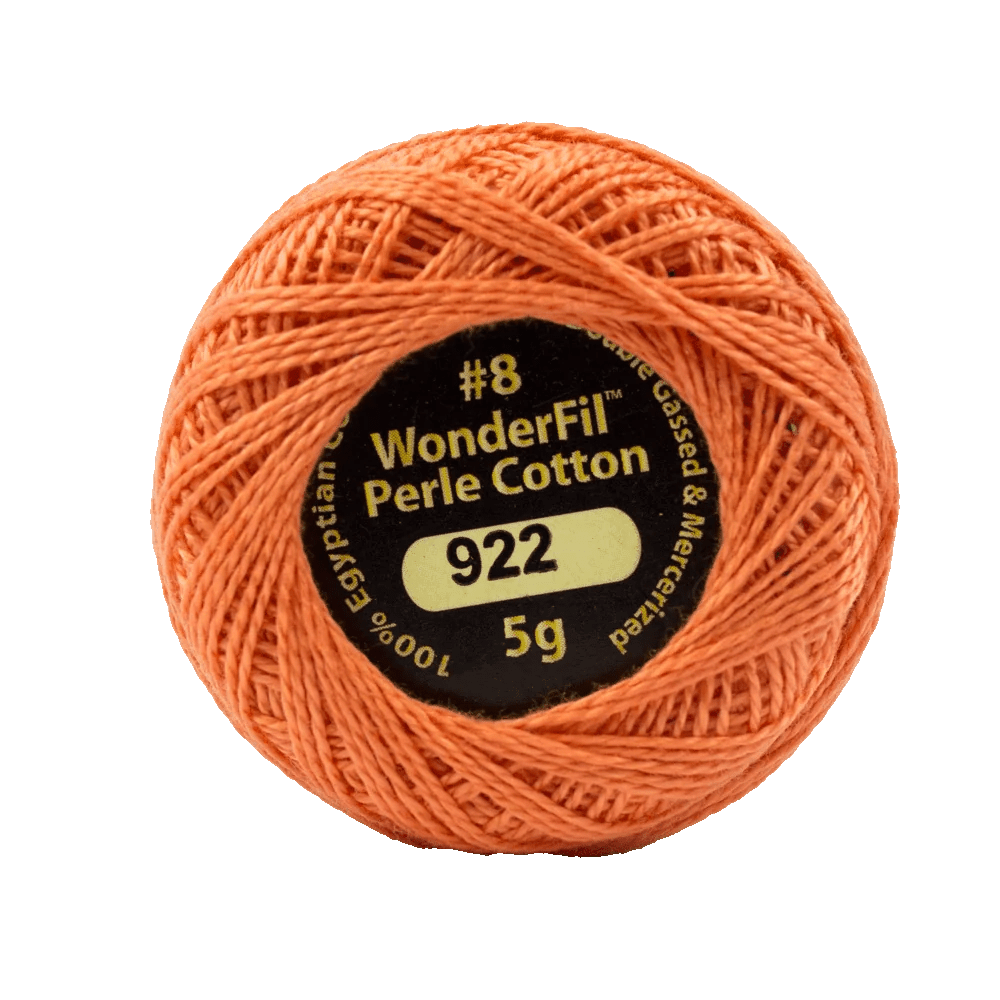 Eleganza™ 8wt Egyptian Perle Cotton Thread EL5G922 – Coral Eleganza™ 8wt Egyptian Perle Cotton Thread EL5G922 – Coral