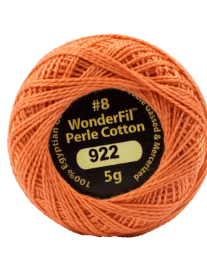 Eleganzaâ„¢ 8wt Egyptian Perle Cotton Thread EL5G922 – Coral Eleganzaâ„¢ 8wt Egyptian Perle Cotton Thread EL5G922 – Coral