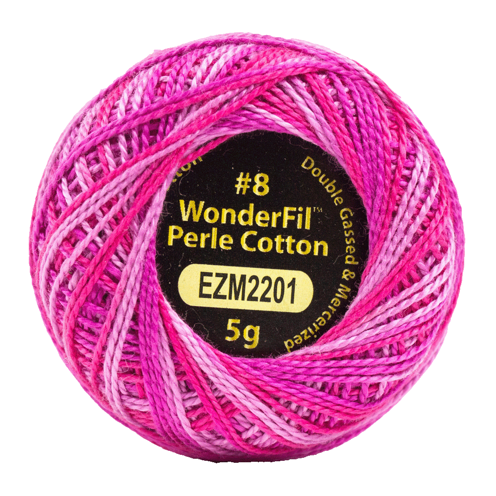 Alison Glass Eleganza 8wt Perle Cotton Thread EL5GM-2201 – Tyrian Alison Glass Eleganza 8wt Perle Cotton Thread EL5GM-2201 – Tyrian