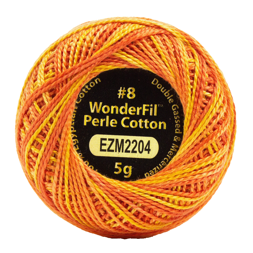 Alison Glass Eleganza 8wt Perle Cotton Thread EL5GM-2204 – Tiger Alison Glass Eleganza 8wt Perle Cotton Thread EL5GM-2204 – Tiger