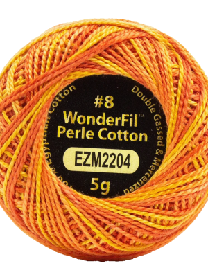 Alison Glass Eleganza 8wt Perle Cotton Thread EL5GM-2204 – Tiger Alison Glass Eleganza 8wt Perle Cotton Thread EL5GM-2204 – Tiger