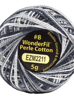 Alison Glass Eleganza 8wt Perle Cotton Thread EL5GM-2211 – Pepper Alison Glass Eleganza 8wt Perle Cotton Thread EL5GM-2211 – Pepper
