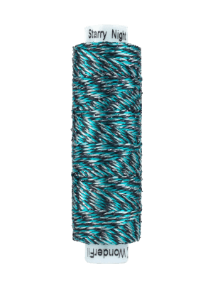 Starry Night Dazzleâ„¢ 8wt Rayon with Metallic Thread DZMS07 – Tidepool Starry Night Dazzleâ„¢ 8wt Rayon with Metallic Thread DZMS07 – Tidepool