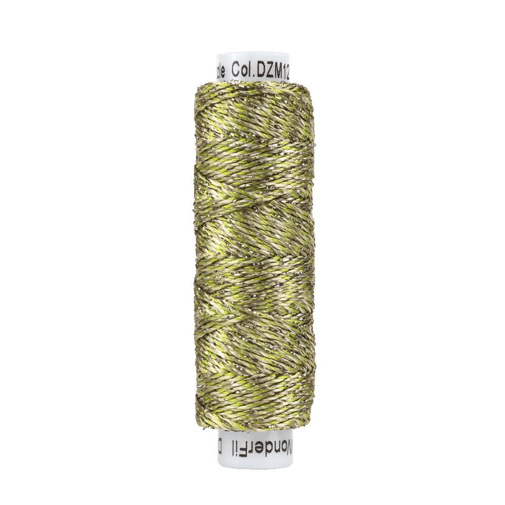 Starry Night Dazzle™ 8wt Rayon with Metallic Thread DZMS12 – Sage Starry Night Dazzle™ 8wt Rayon with Metallic Thread DZMS12 – Sage