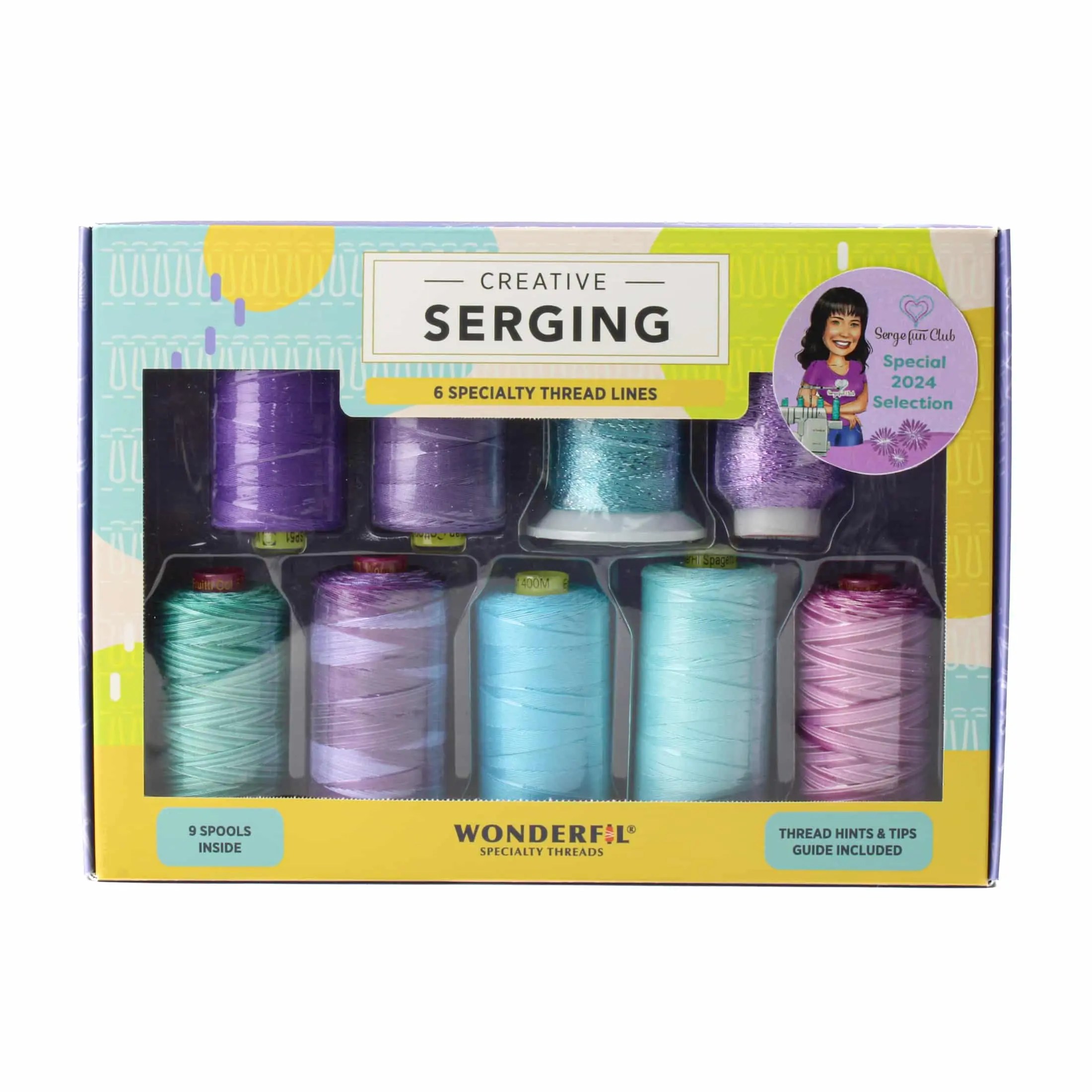 Thread Samplers Serge Fun Club 2024 Novelty Packs Thread Samplers Serge Fun Club 2024 Novelty Packs