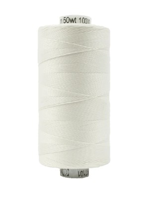 Konfettiâ„¢ 50wt Egyptian Cotton Thread KT101 – Soft White Konfettiâ„¢ 50wt Egyptian Cotton Thread KT101 – Soft White